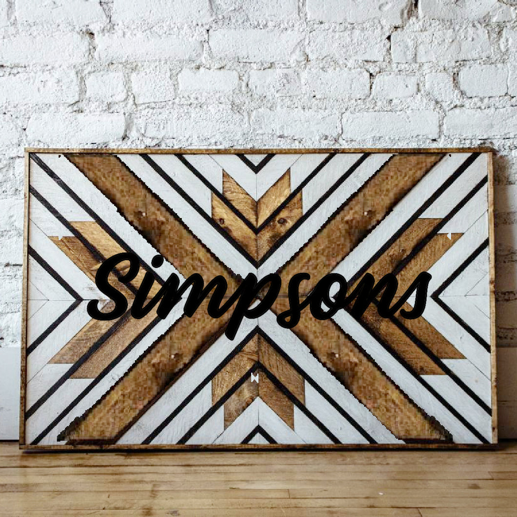Custom Exterior Sign for Janae